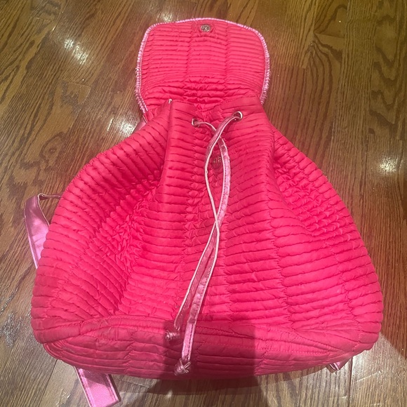 Pink school knapsack - Picture 3 of 6